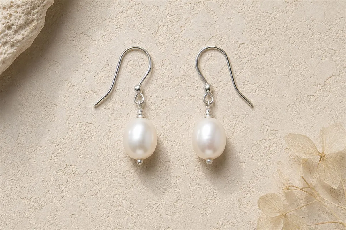 Boucles d'Oreilles Perles N°24