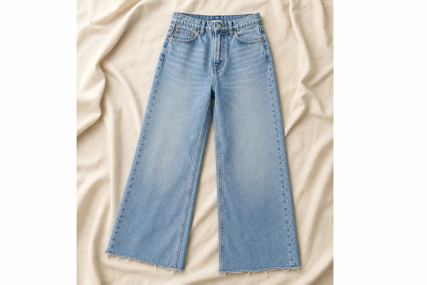 Jean Wide Leg Taille Haute Édition Limitée