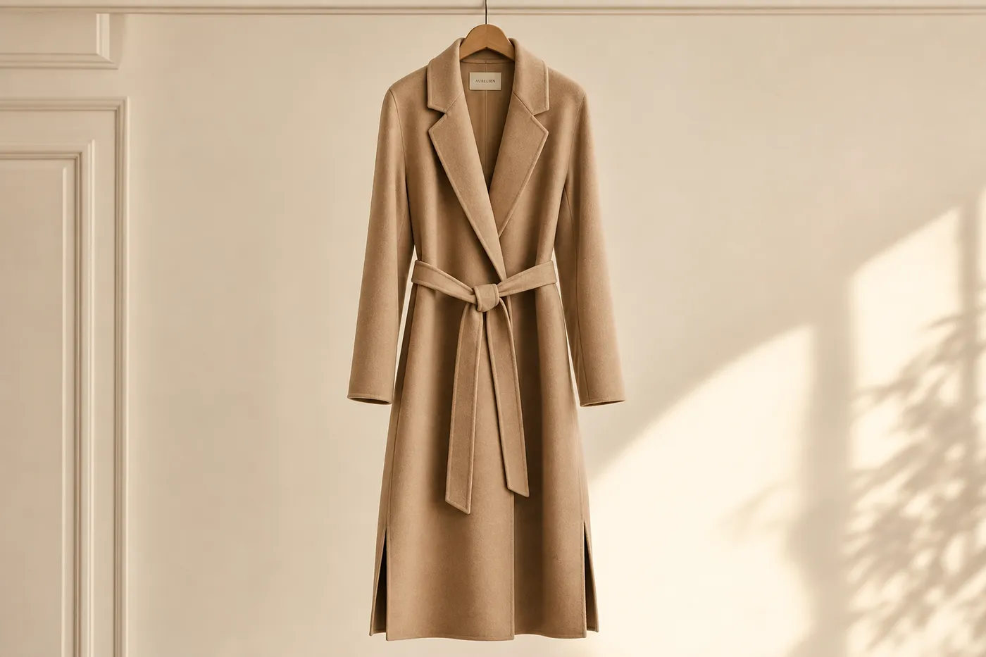 Édition Manteau Long Ceinturé Signature
